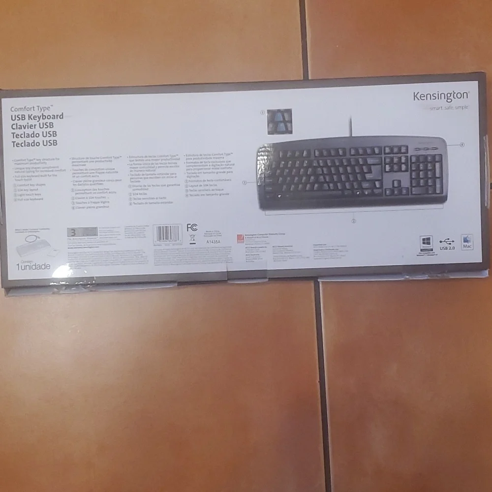 USB Wired Black Keyboard